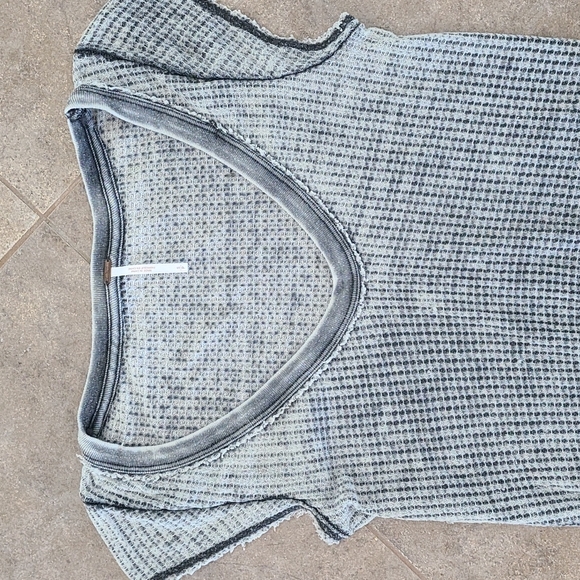 Free People waffle top - Picture 5 of 6